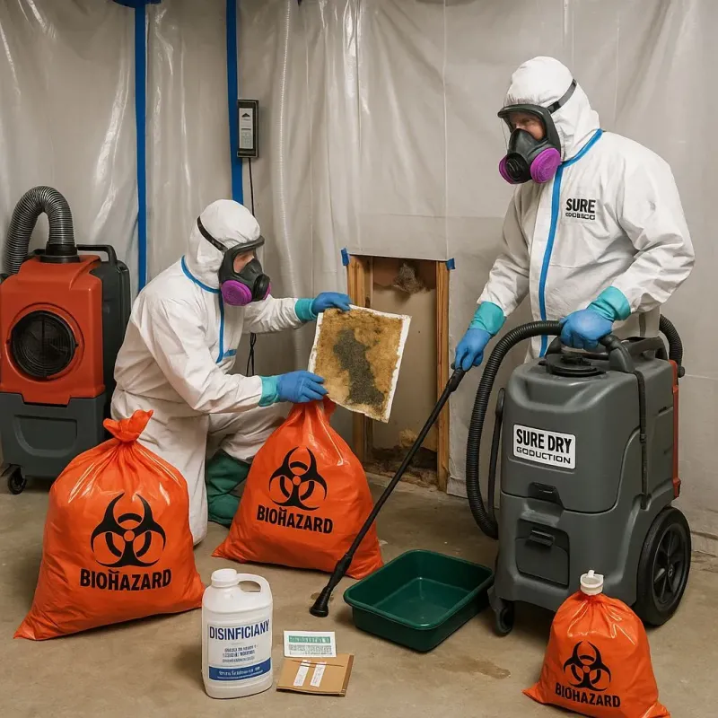 Contaminated Water Handling Protocols process in Kiln, MS